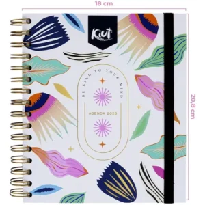 AGENDA DIARIA KIUT PREMIUM 2025 - Floreado